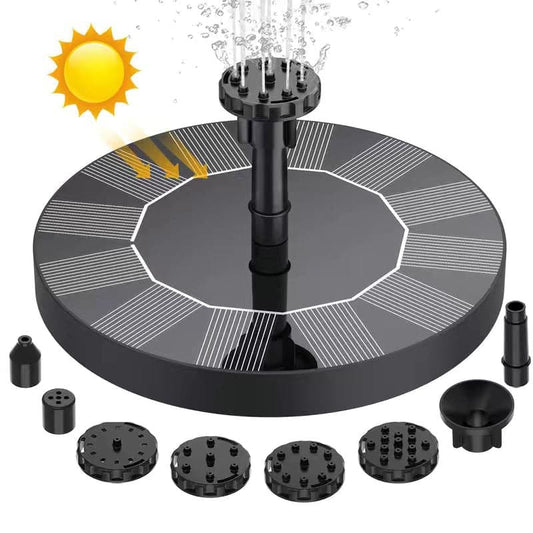 Bionisk fontene på solenergi