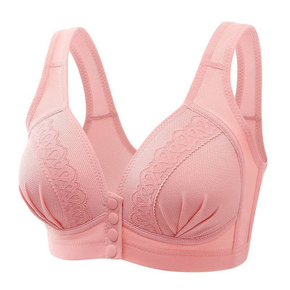 🔥Big Sale 50% OFF🔥Front Button Breathable Skin-Friendly Cotton Bra🎁