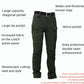 Men's Soft Shell Waterproof Hiking Winter Tactical Pants