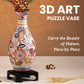 🎅The perfect Christmas gift!🧩3D Art Puzzle Vase