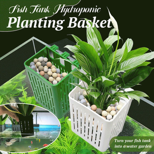 Hydroponisk plantekurv for akvarium