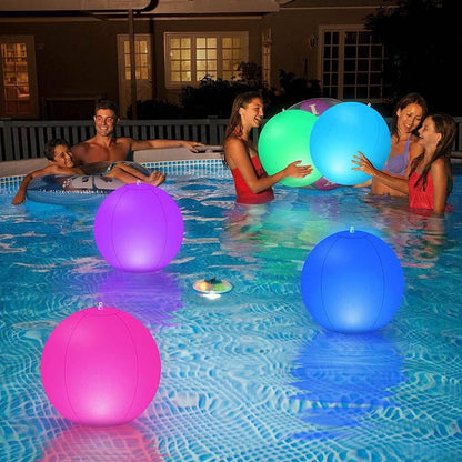 🔥Kjøp 2 FÅ 10% RABATT💝LED-lys 16 farger lysende strandball