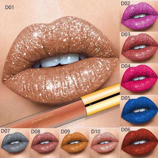 🔥BUY 1 GET 1 FREE🔥Metallic Liquid Diamond Glitter Lipstick