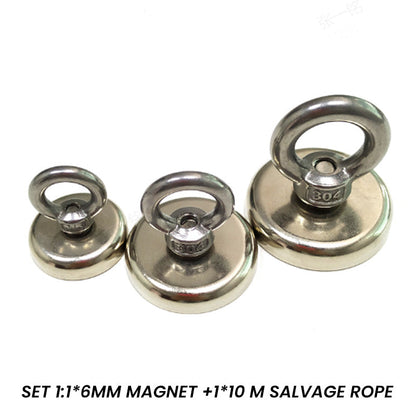 Deep-water Magnetic Salvage Magnet Set