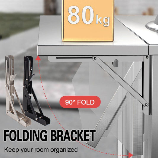 ✏️2025 HOT SALE✏️DIY Wall Mounted Folding Bracket(2PCS)