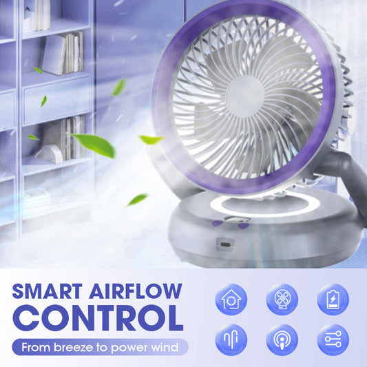 Instant Cool Rechargeable Desk Fan