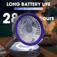 Instant Cool Rechargeable Desk Fan