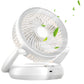 Instant Cool Rechargeable Desk Fan
