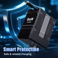 2-Port Retractable Fast Charger