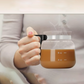 Glass Pot Style Coffee Mug with Lid