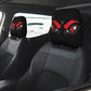 Funny Breathable Car Headrest Covers