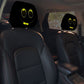 Funny Breathable Car Headrest Covers