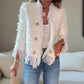 🍂Autumn Promotion 50%💕Women’s Fashion Button Tassel Short Coat